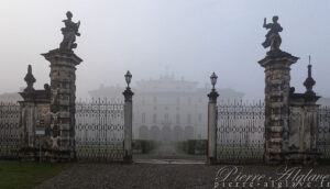 Orio Litta - Villa Litta Carini dans la brume